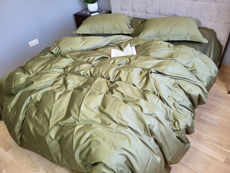 Комплект постільної білизни OLIVE TREE, Turkish satin - зображення 13