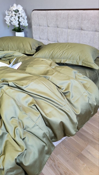 Комплект постільної білизни OLIVE TREE, Turkish satin - зображення 14