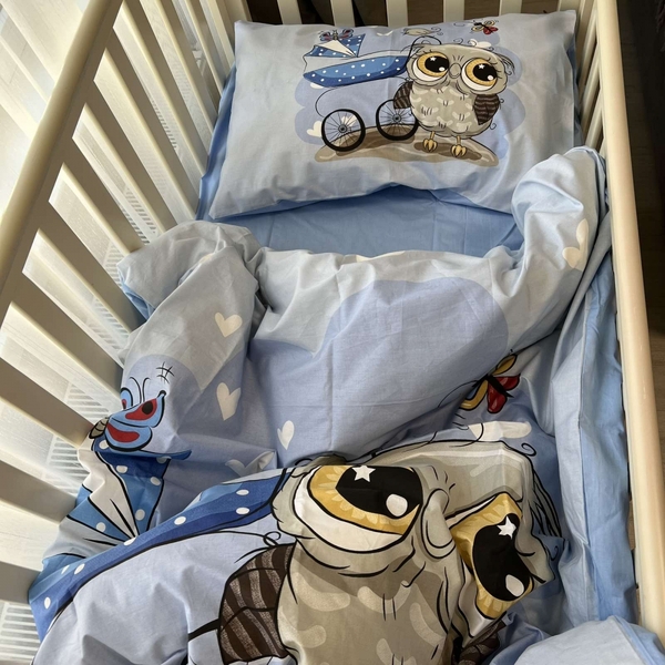 Комплект постільної білизни Owl, cotton - зображення 2