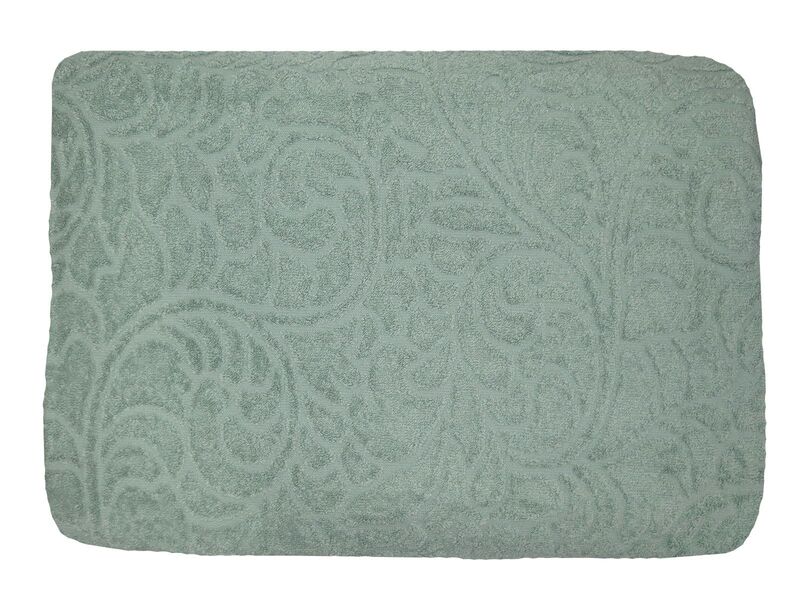 Простирадло махрове Parisa 400 полуторне 150 x 200 см., J-079 - N02 смарагд, ТМ Parisa Home Узбекистан - зображення 1