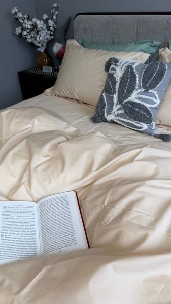 Комплект постельного белья Beige, Перкаль Премиум, P109 ТМ Комфорт-текстиль - изображение 21