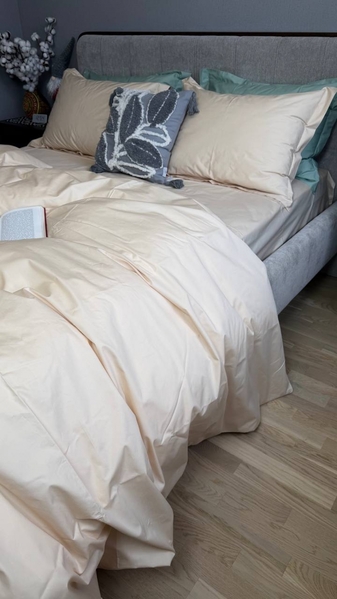 Комплект постельного белья Beige, Перкаль Премиум, P109 ТМ Комфорт-текстиль - изображение 22