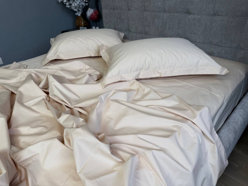 Комплект постельного белья Beige, Перкаль Премиум, P109 ТМ Комфорт-текстиль - изображение 7