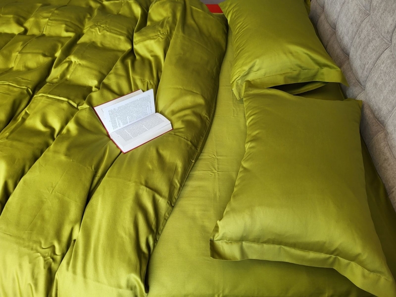 Комплект постільної білизни PISTACHIO, Turkish satin - зображення 10