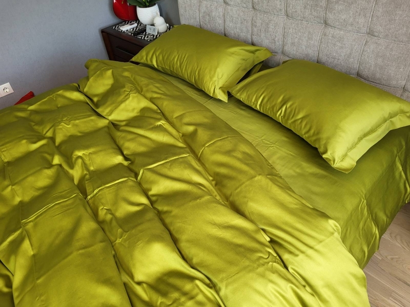 Комплект постільної білизни PISTACHIO, Turkish satin - зображення 2