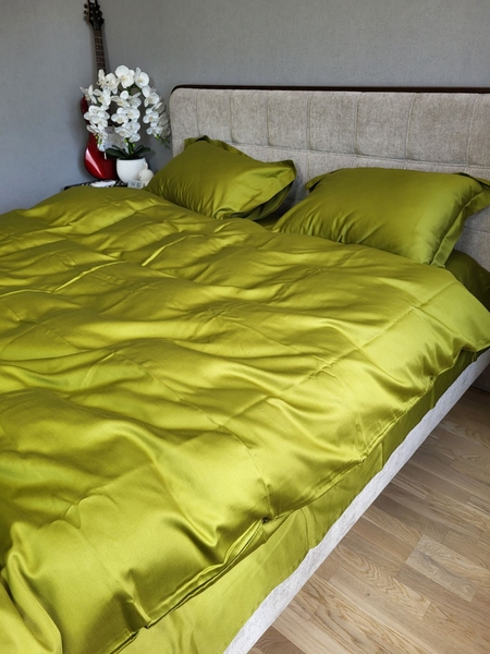 Комплект постільної білизни PISTACHIO, Turkish satin - зображення 6