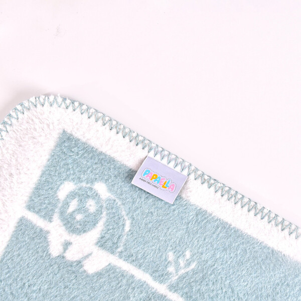 Плед детский хлопок BABY ТM PAPAELLA 90 x 120 см панда - изображение 7