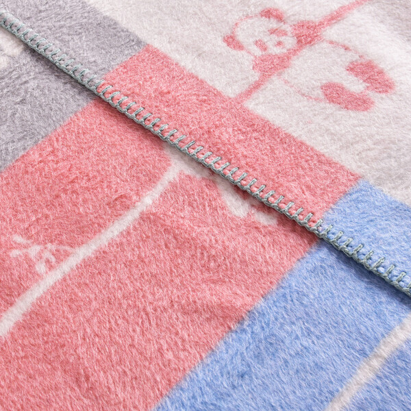 Плед детский хлопок BABY ТM PAPAELLA 90 x 120 см панда - изображение 9