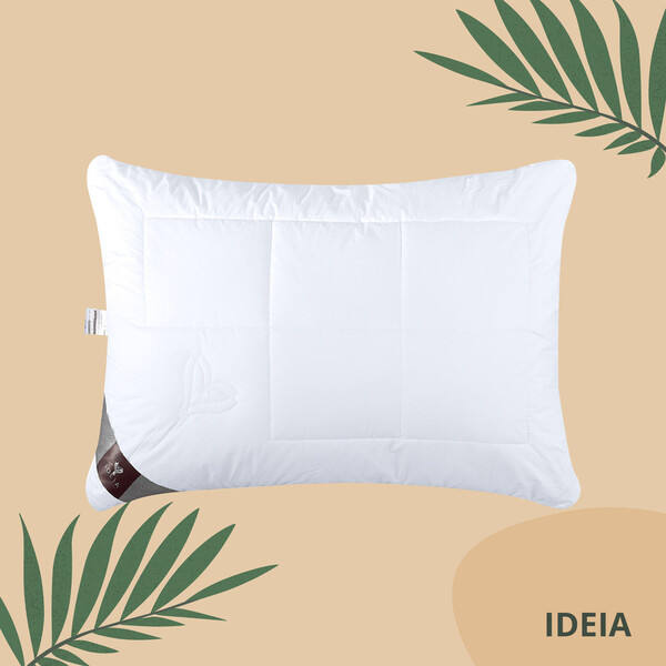 Подушка Air Dream Premium, 50 x 70 см, холлофайбер, два чохли на блискавці, біла, ТМ IDEIA - зображення 10