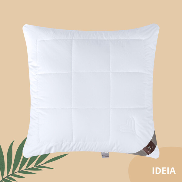 Подушка Air Dream Premium ТМ IDEIA 70 x 70 см два чохли на блискавці білій - зображення 9
