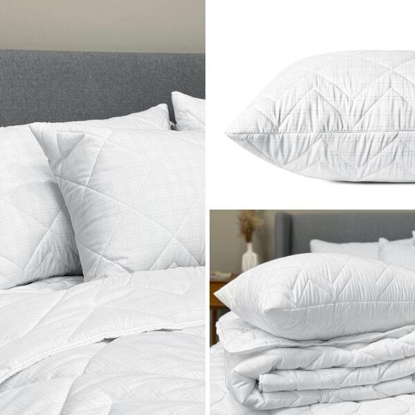 Подушка Antistatic Sleep 50 x 70 см, антистатична тканина, штучний пух, з блискавкою, ТМ IDEIA - зображення 10