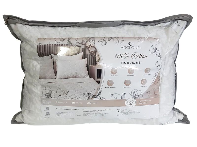 Подушка ArCloud Cotton 70 x 70 - зображення 5