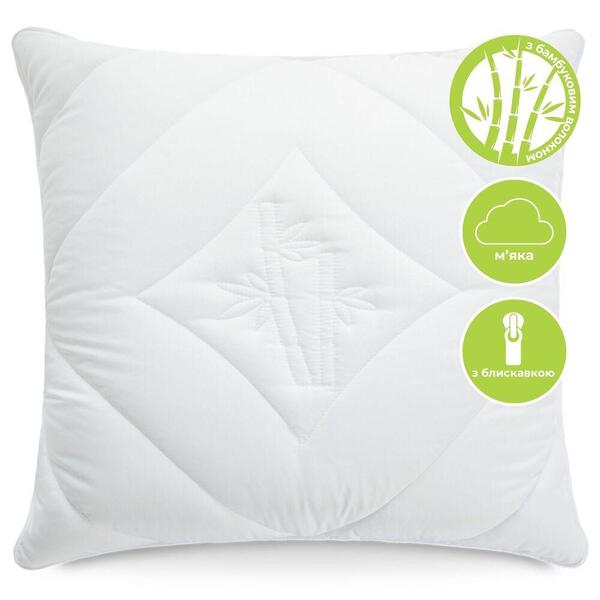 Подушка Botanical Bamboo бамбукова ТМ IDEIA 70 x 70 см - зображення 1