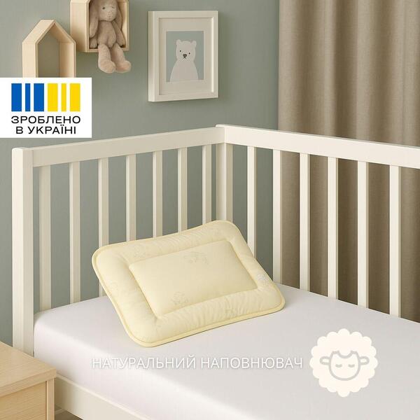 Подушка дитяча Baby вовняна ТM PAPAELLA 40 x 60 см - зображення 17