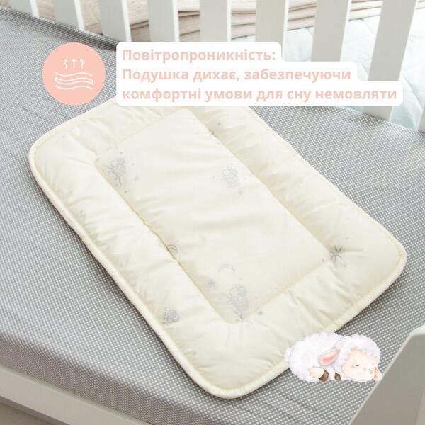 Подушка дитяча Baby вовняна ТM PAPAELLA 40 x 60 см - зображення 2
