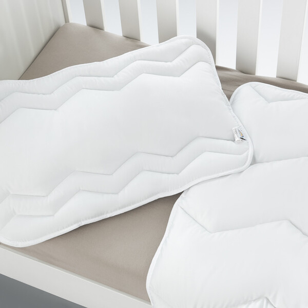 Подушка дитяча Comfort ТM PAPAELLA 40 x 60 см зигзаг/біле - зображення 8
