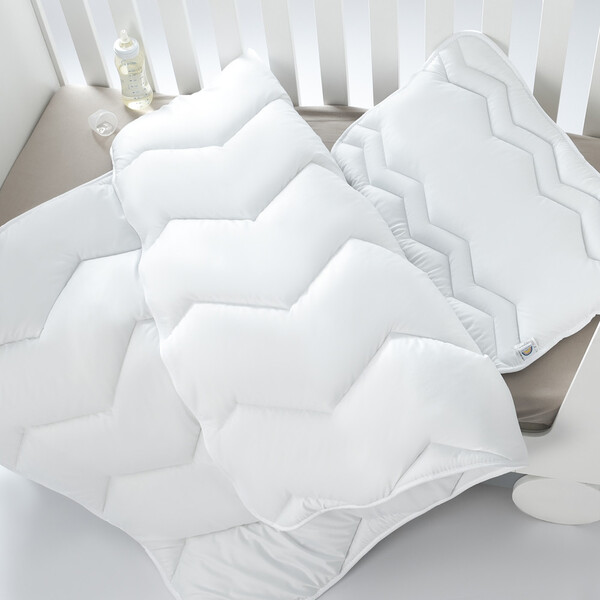 Подушка дитяча Comfort ТM PAPAELLA 40 x 60 см зигзаг/біле - зображення 10