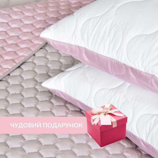 Подушка для сну 50 x 70 см. Soft Преміум, двостороння, аналог лебединого пуху, стьобана, ТМ IDEIA - зображення 10