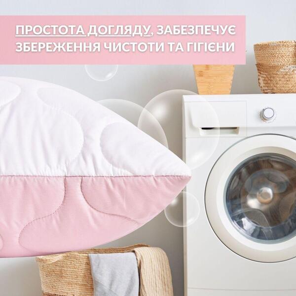 Подушка для сну 50 x 70 см. Soft Преміум, двостороння, аналог лебединого пуху, стьобана, ТМ IDEIA - зображення 7