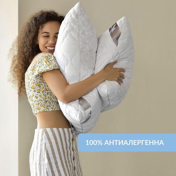 Подушка для сну Air Dream Classic ТМ IDEIA 50 x 70 см троянди - зображення 10