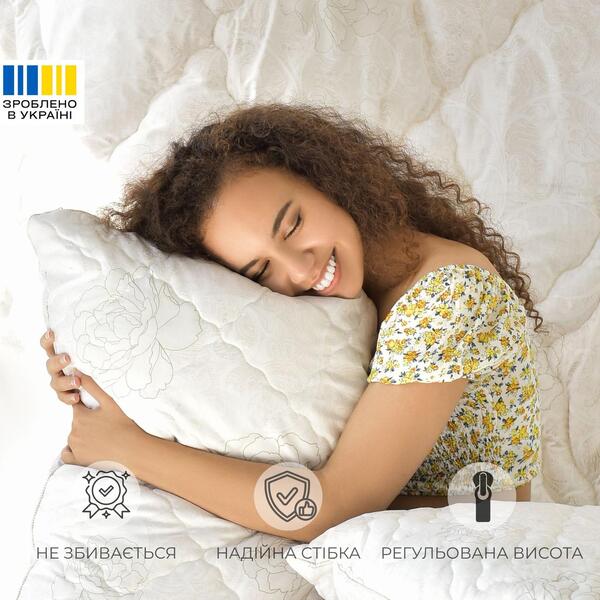 Подушка для сну Air Dream Classic ТМ IDEIA 50 x 70 см троянди - зображення 14