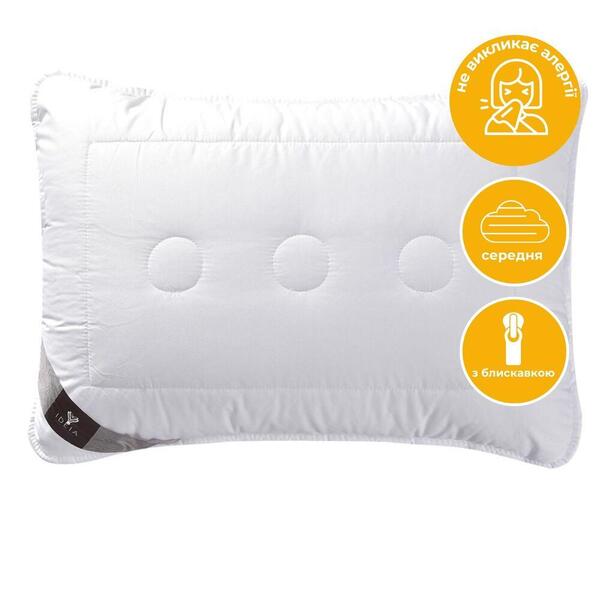 Подушка для сну Air Dream Exclusive ТМ IDEIA 50 x 70 см біла - зображення 2