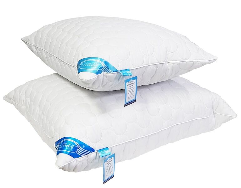 Подушка Лелека White Dream 70x70 стьобана кульки - зображення 3