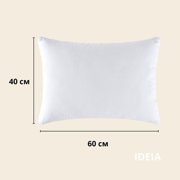 Подушка NORDIC CLASSIC 40 x 60 см IDEIA антиалергенне волокно біла - зображення 2