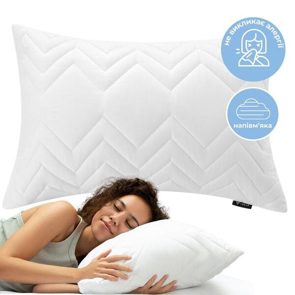 Подушка NORDIC COMFORT ТМ IDEIA 50 x 70 см біла - зображення 1