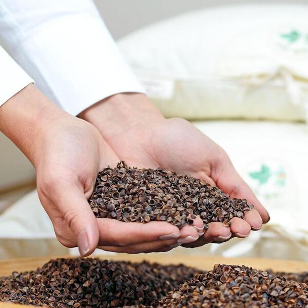 Подушка ортопедична Aromavita з гречаною лузгою ТМ IDEIA 50 x 70 см - зображення 2