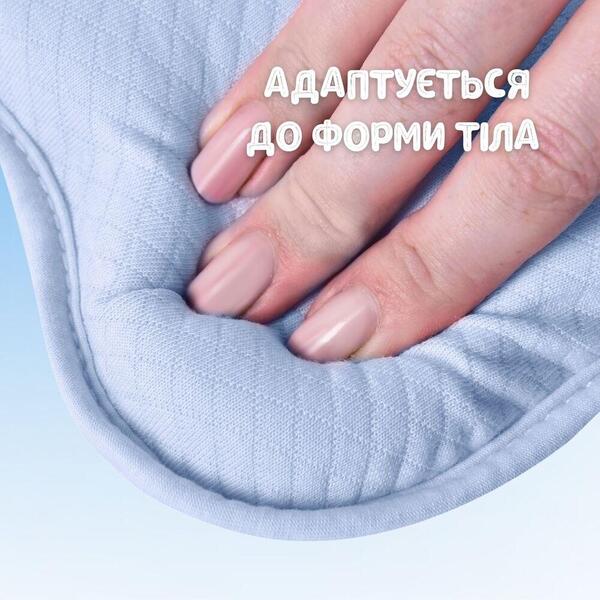 Подушка ортопедична дитяча BabyComfort 27 x 22 x 3 см, з ефектом пам’яті, блакитна у формі ведмедика, ТМ PAPAELLA - зображення 17