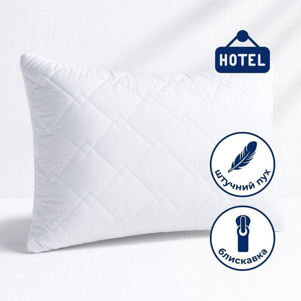 Подушка готельна Classic Soft із внутрішньою подушкою ТМ IDEIA 50 x 70 см - зображення 11
