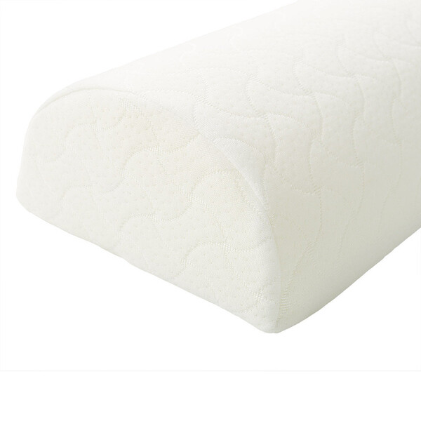 Подушка полувалік 10 x 49 x 20 см ортопедична з ефектом пам’яті MEMORY FOAM ТМ IDEIA - зображення 4