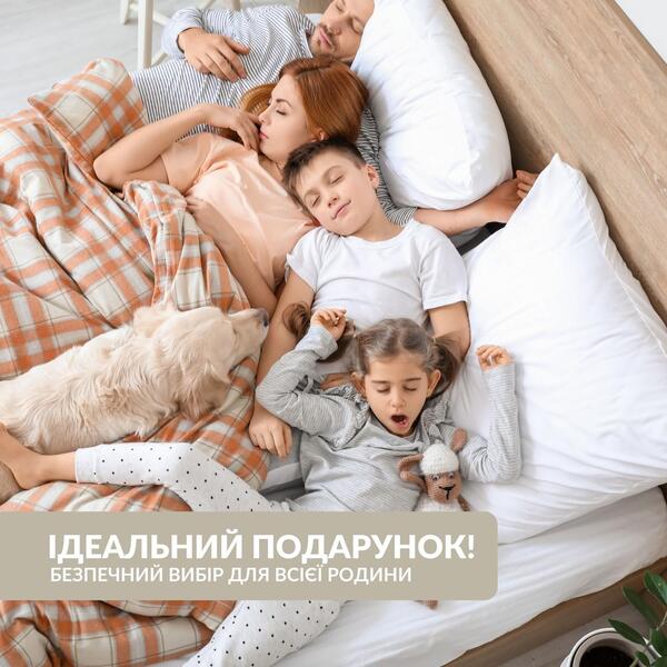 Подушка з наволочкою NORDIC+ 40 x 140 см., антиалергенна на блискавці, біло-сіра, ТМ IDEIA - зображення 19