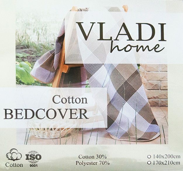 Покривало Vladi літнє 140x205 жовто-блакитне - зображення 2