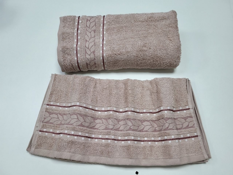 Рушник махровий сауна VIP COTTON FILIZ, фрапе - зображення 3