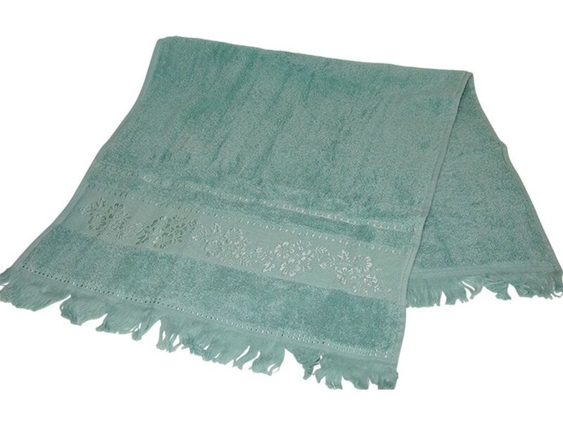 Рушники махрові Gulcan Cotton Жаккард Lux 50 x 90 (Daisy Sacakli) - зображення 4