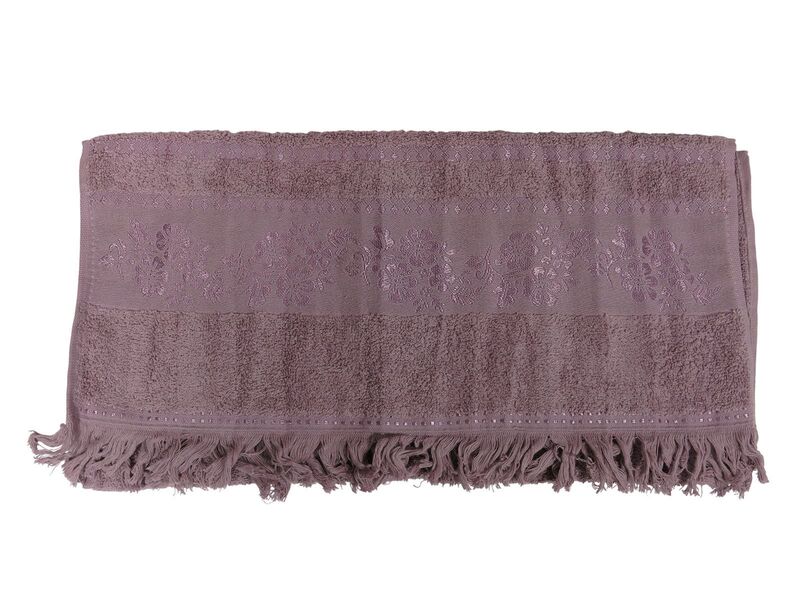 Рушники махрові Gulcan Cotton Жаккард Lux 70 x 140 (Daisy Sacakli) - зображення 5