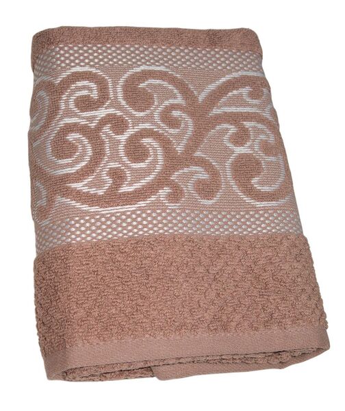 Рушники махрові жакардові Cestepe Cotton Delux 70 x 140 (Essen) - зображення 5