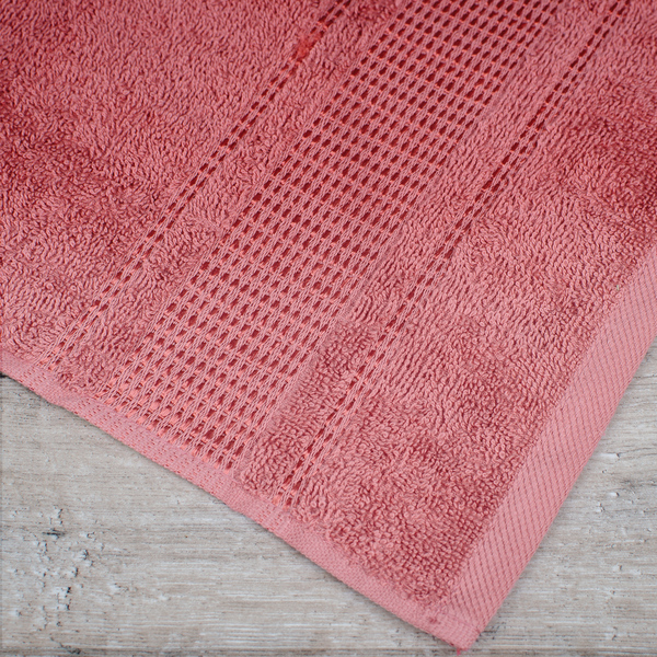 Рушник Aisha Узбекистан 40x70 (Royal-кораловий) - зображення 3
