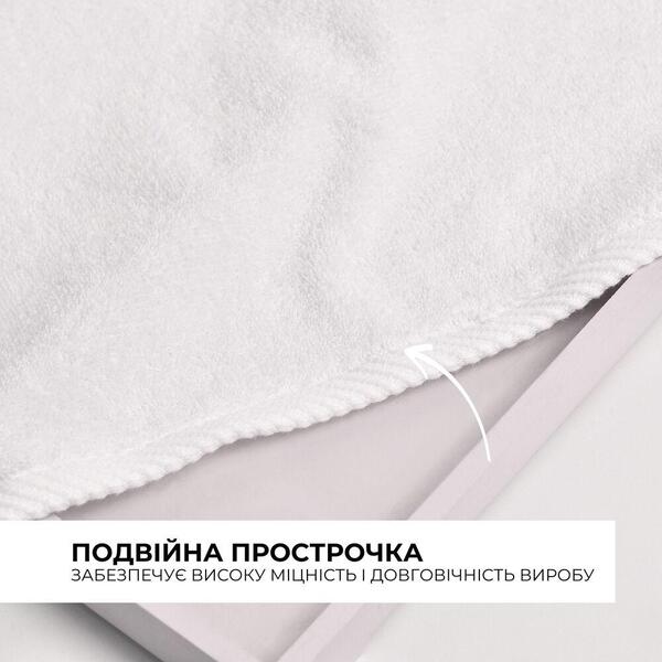 Готельний махровий рушник, для рук та обличчя, 50 x 90 см, щільність 550 гм2, ТМ IDEIA - зображення 9