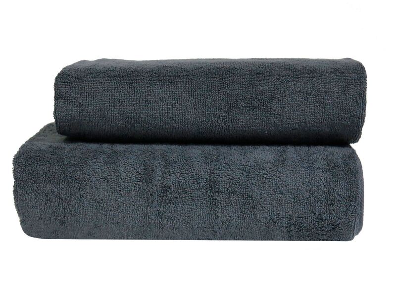 Рушник Parisa Flat Cotton 70 x 140 (H-500 - темно-сірий) - зображення 1