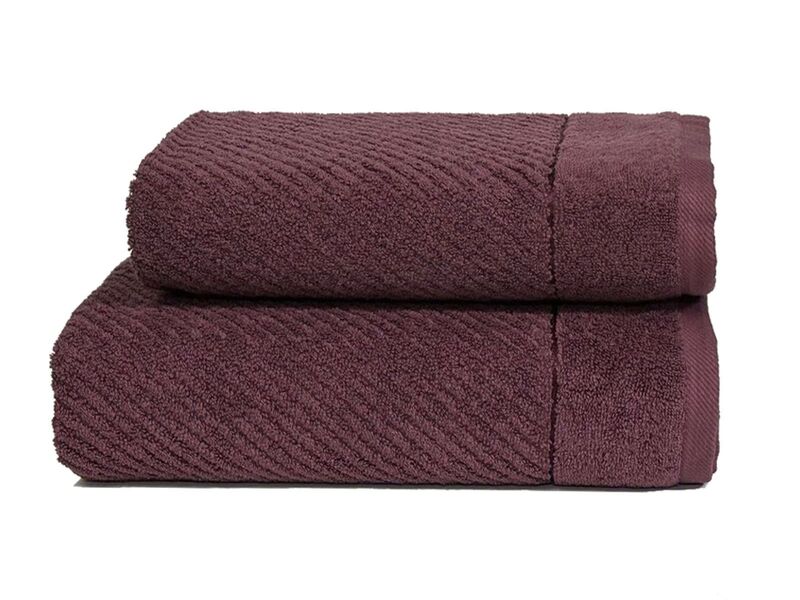 Полотенце Parisa Jacuard Cotton 70x140 (J-111 - сливовое) - изображение 1