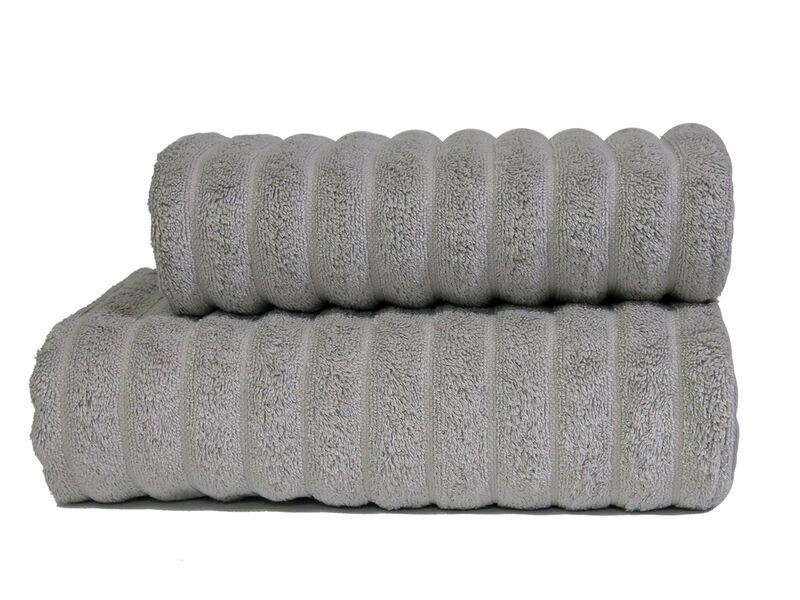Рушник Parisa Line Cotton 50x90 (D-122 - світло-сірий) - зображення 1