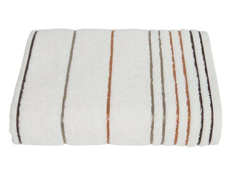Рушник Parisa Stripe Cotton 50x90 см, білий D-272-02 - зображення 2
