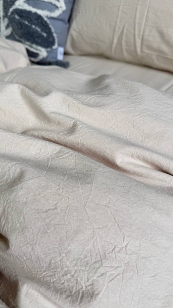 Постільна білизна Creamy Beige W1361, варена бавовна, Washed Cotton - зображення 15