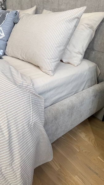 Постільна білизна Mini Bell + Creamy Beige, Washed Cotton, варена бавовна, ніжний кремовий беж - зображення 16