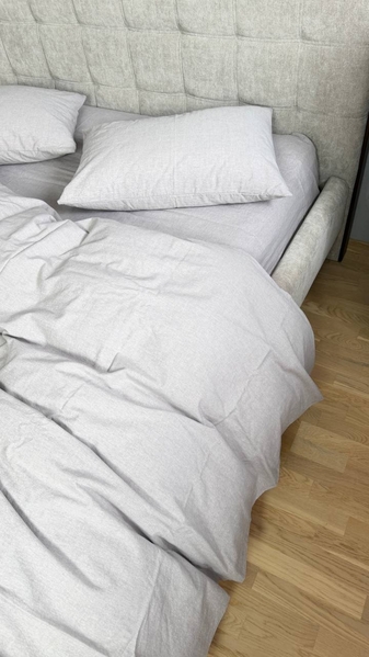 Постільна білизна Rock Gray, варена бавовна (Washed Cotton) W1351 - зображення 15