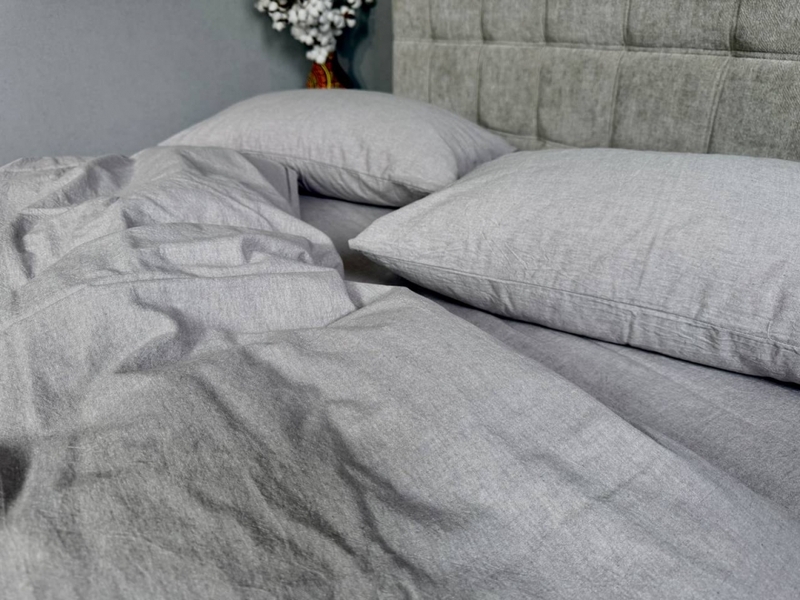 Постільна білизна Rock Gray, варена бавовна (Washed Cotton) W1351 - зображення 22