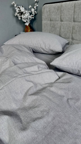 Постільна білизна Rock Gray, варена бавовна (Washed Cotton) W1351 - зображення 24